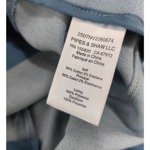 Veronica Beard Hawthorne Denim Pant Stretch-Denim Kick-Flare Pant US 10 - Picture 9 of 11